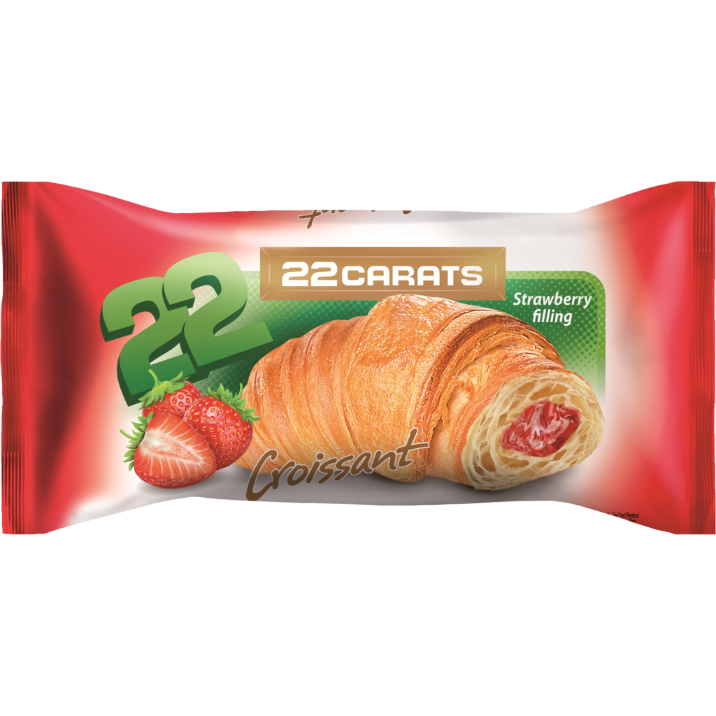 Croissant 22 CARATS Rogalik Z Nadzieniem Truskawkowym Sofio Sp Z O O